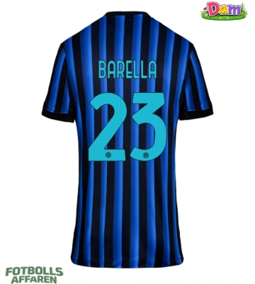 Inter Milan Nicolo Barella #23 Hemmatröja Kvinnor 2025-26 Kortärmad